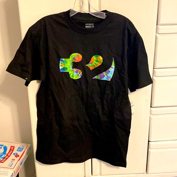 Thirtytwo Ride Lite Base layer Black Graphic T-Shirt. Size Medium - Picture 1 of 1